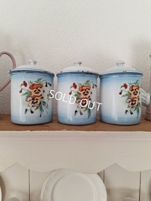 画像14: Japyダブルパンジー柄キャニスター