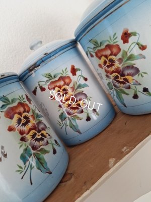 画像4: Japyダブルパンジー柄キャニスター