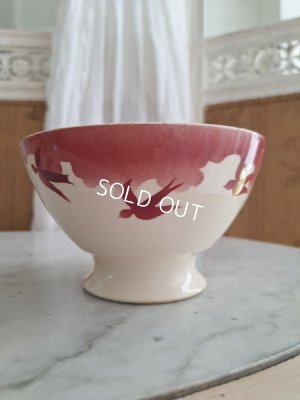 画像4: バトンヴィレーツバメ柄カフェオレボウル