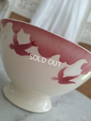 画像2: バトンヴィレーツバメ柄カフェオレボウル