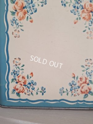 画像14: ピンク柄ティン製キャニスター