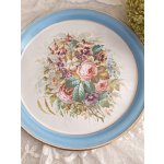 画像: ホーロー花柄トレイ