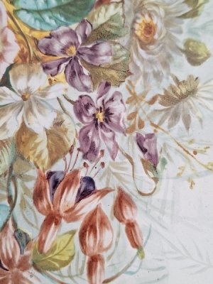 画像5: ホーロー花柄トレイ