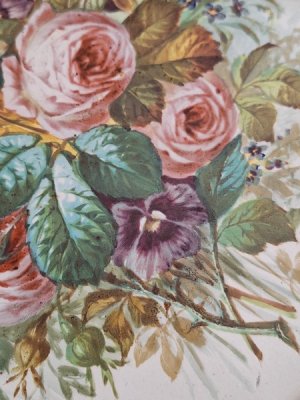 画像3: ホーロー花柄トレイ