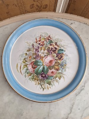 画像6: ホーロー花柄トレイ