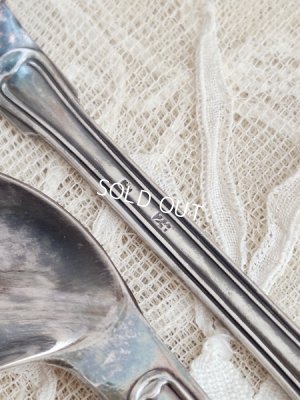 画像3: シルバープレートうさぎのカトラリーセット