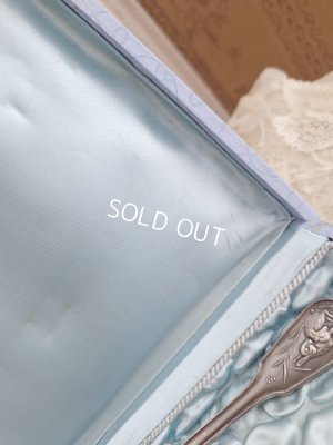 画像13: シルバープレートうさぎのカトラリーセット