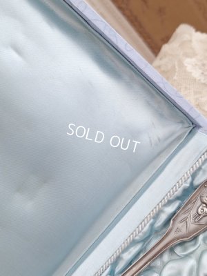 画像14: シルバープレートうさぎのカトラリーセット