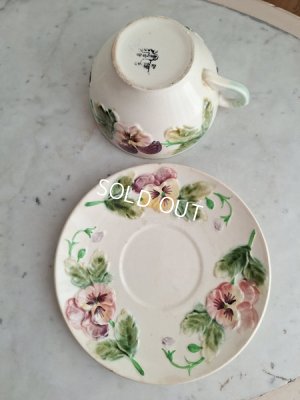画像21: バルボディーヌパンジー柄カップ＆ソーサー
