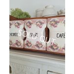 画像: シェルフ付陶器キャニスター