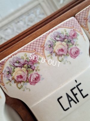 画像4: シェルフ付陶器キャニスター