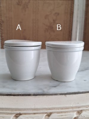 画像8: アンティーククリームポット