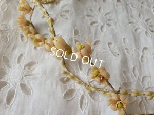 画像8: ベール付きワックスフラワーティアラ