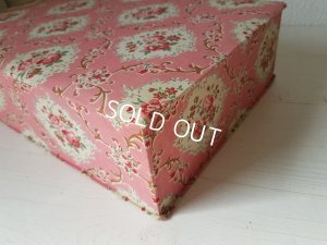 画像6: カルトナージュ花柄ボックス