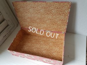 画像7: カルトナージュ花柄ボックス