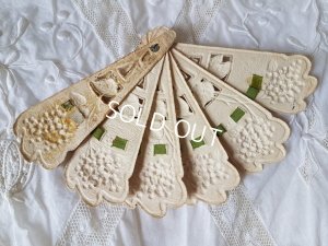 画像5: アンティーク小さな扇子