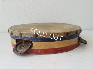 画像10: アンティークタンバリン