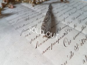 画像3: シルバーすずらんレリーフソーイングツール