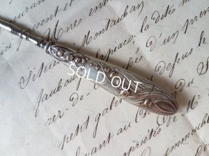 画像5: シルバーすずらんレリーフソーイングツール