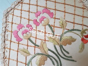 画像2: 刺繍シルクパーテーション