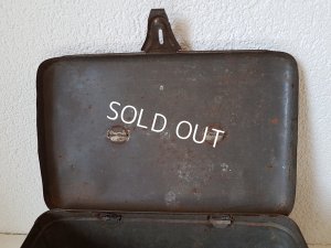 画像3: アンティークローズ柄ティンバスケット缶