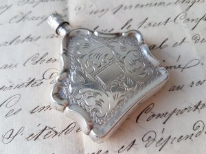 画像2: シルバー900パフュームボトル