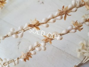 画像10: ワックスフラワーヘッドオーナメント