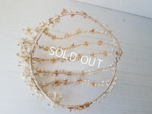 画像11: ワックスフラワーヘッドオーナメント