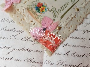 画像4: レース透かしセルロイドカード