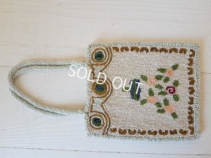 画像2: ヴィンテージビーズバッグ