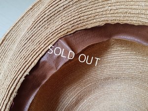 画像11: 布花付ストローハット