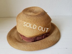 画像4: 布花付ストローハット