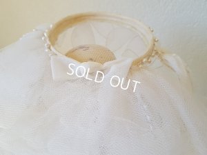 画像5: ベール付きワックス花冠