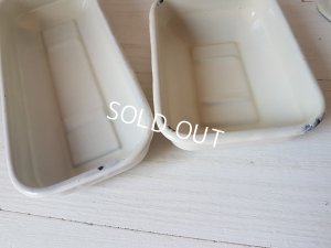 画像9: ホーローローズと勿忘草柄ソープディッシュセット