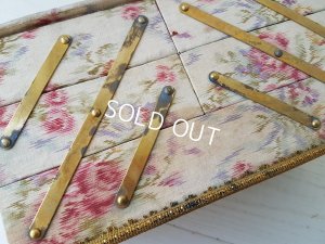 画像14: 花柄カルトナージュソーイングボックス