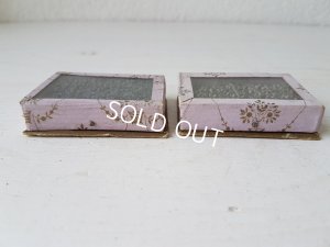 画像4: ガラス蓋の紙箱付ビーズ2箱セット