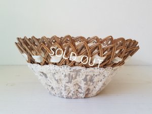 画像8: アンティークレースバスケット