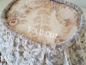 画像11: アンティークレースバスケット