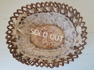 画像5: アンティークレースバスケット