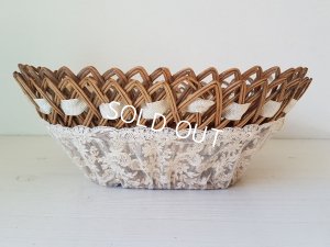 画像9: アンティークレースバスケット