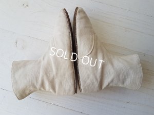 画像4: ヴィクトリアン白いボタンアップシューズ