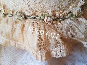 画像5: ロココリボンアンティーククッション