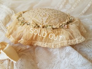 画像7: ロココリボンアンティーククッション