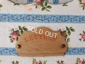 画像3: ローズ柄カルトナージュレターホルダー