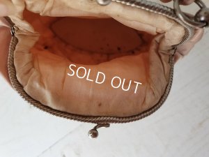 画像12: 手描き花柄シルクバッグ