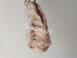 画像10: 手描き花柄シルクバッグ