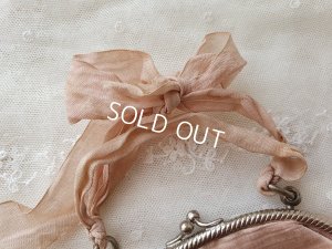 画像7: 手描き花柄シルクバッグ