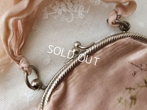 画像8: 手描き花柄シルクバッグ