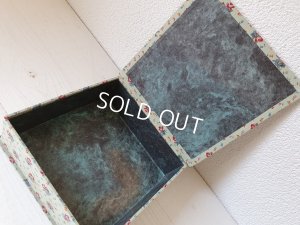 画像10: 小花柄カルトナージュボックス