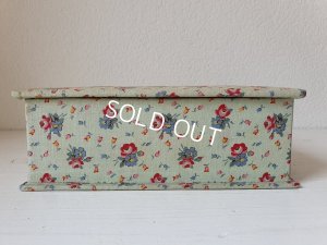 画像2: 小花柄カルトナージュボックス